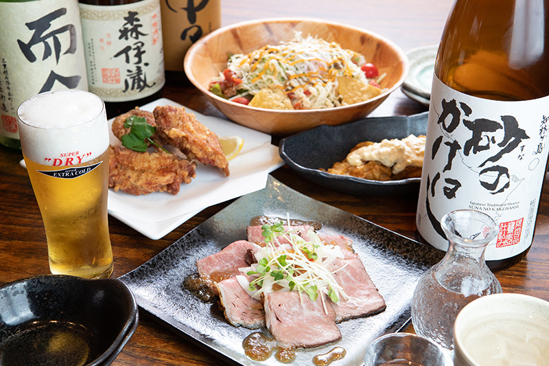 炭火焼・本格焼酎 架け橋のこだわり